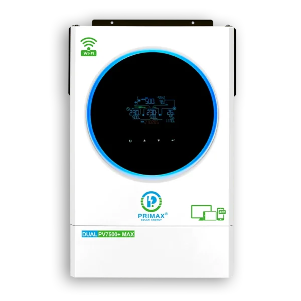 HYBRID SOLAR INVERTER – GALAXY DUAL PV7500+ MAX