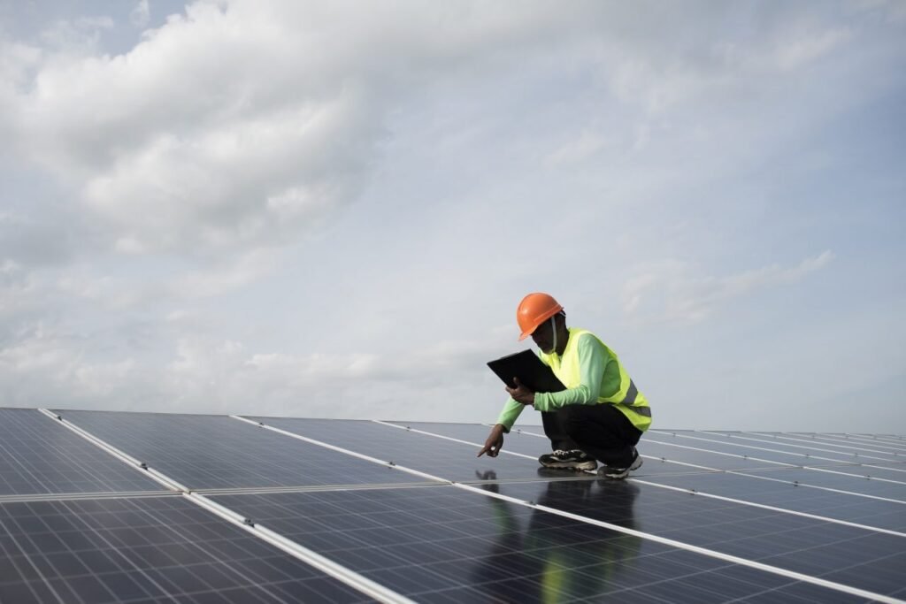 technician-engineer-checks-the-maintenance-of-the-solar-cell-panels–1024×683